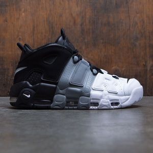 Nike uptempo Black/Grey/White